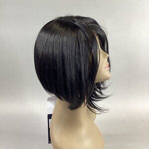 Alia Short Straight #1B Off Black Synthetic Lace Front Wig